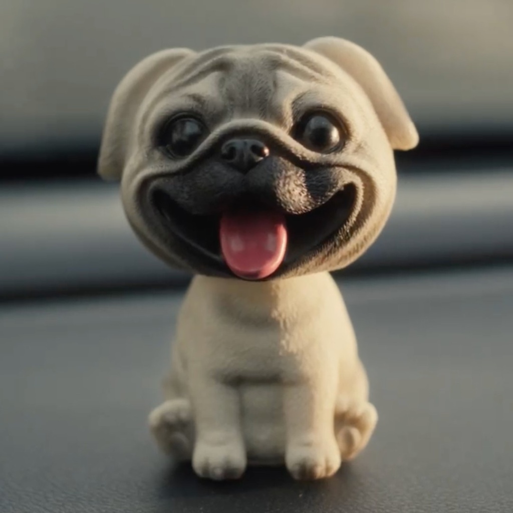 TVC production still of a friendly dog used in a broader media strategy.